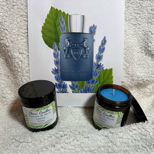 Two 9oz Parfums de Marly Layton Scent Candles (type)